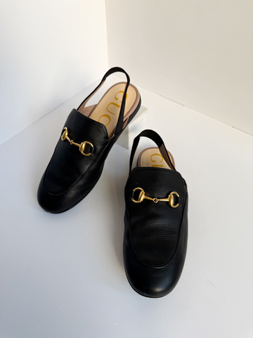 Кожаные сабо Gucci, 32