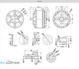 T-Motor MN3110 KV780 (9-12", 3-6S, 1.2 кг)