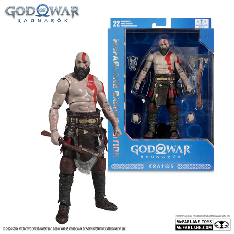 Фигурка Кратос из игры Бог Войны Рагнарек McFarlane Gaming Edition