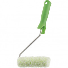 80596 Мини-валик в сборе "Работы с древесиной",110мм, ворс 12мм, D 16мм, D ручки 6мм, микроволокно Сибртех