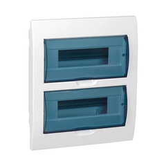 Щиток распределительный встраиваемый IEK Krepta 3 ЩРВ-П-24, 24 модуля, IP41, пластиковый, белый