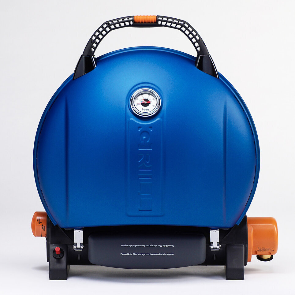 Гриль газовый O-GRILL 800T_BLUE