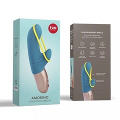 Вибратор AMORINO от Fun Factory бирюзовый