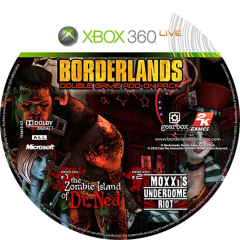 Borderlands: Double Game Add-On Pack [Xbox 360]