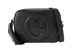 Сумка через плечо Gucci Blondie из кожи черный