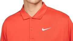 Теннисное поло Nike Court Dri-Fit Solid Polo - rust factor/white