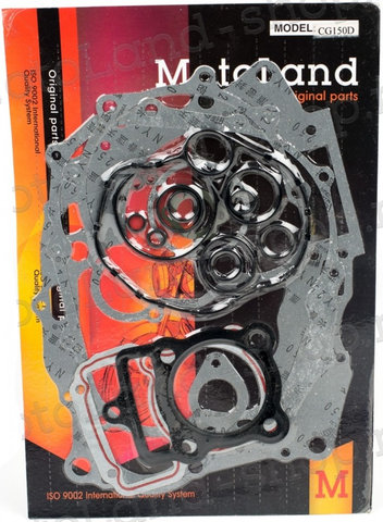 Комплект прокладок двигателя 162FMJ CG150D