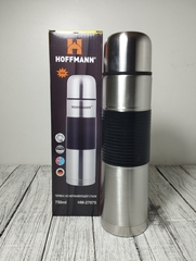 Термос 750мл нерж сталь черн полос 27075