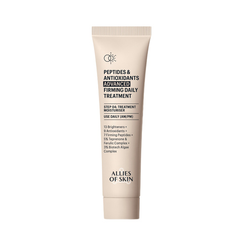 Усиленный укрепляющий пептидный крем с антиоксидантами, Allies Of Skin Peptides & Antioxidants Firming Daily Treatment 50мл