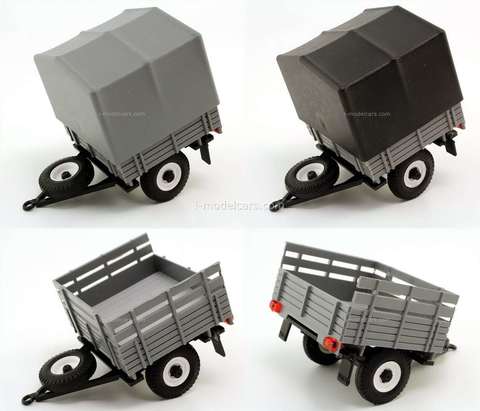 Scale model truck 1/43 Trailer ATSPT-0.9 for the carriage of kvass 