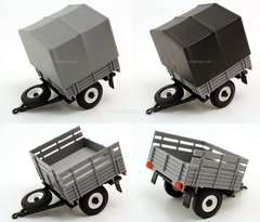 Trailer UAZ Agricultural Agat Mossar Tantal 1:43