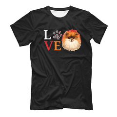 Футболка "Шпиц -любовь"