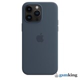 Apple Silicone Case with MagSafe iPhone 14 Pro Storm Blue (Темно-синий) MPTF3ZM/A