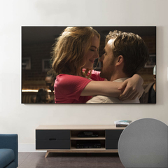 Экран Cinema S'OK SCPSFR-332x186G Pro 150'' 16:9 настенный, постоянного натяжения, Gray HCG, черный корпус