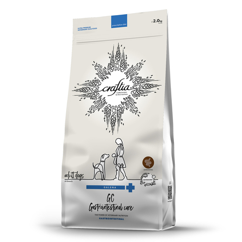 Craftia Galena Dog Gastrointestinal Care Гастроинтестинал 2 кг для собак при проблемах с ЖКТ