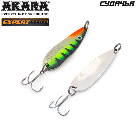 Блесна колеб. Akara Expert Судачья 60 мм 9 гр. 18/SIL