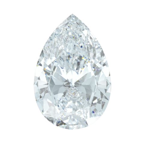 Фианит Груша от 3х2 до 8х5 мм