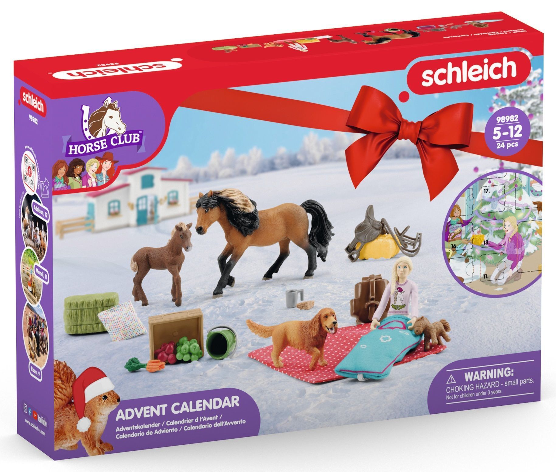 Адвент-календарь конного клуба Schleich