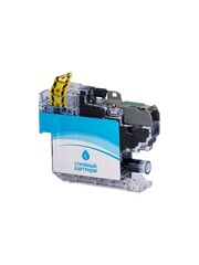 Струйный картридж Sakura LC3619C для Brother MFC-J2330DW, J2730DW, J3530DW, J3930DW, пигментный тип чернил, голубой, 18,4 мл., 1500 к.