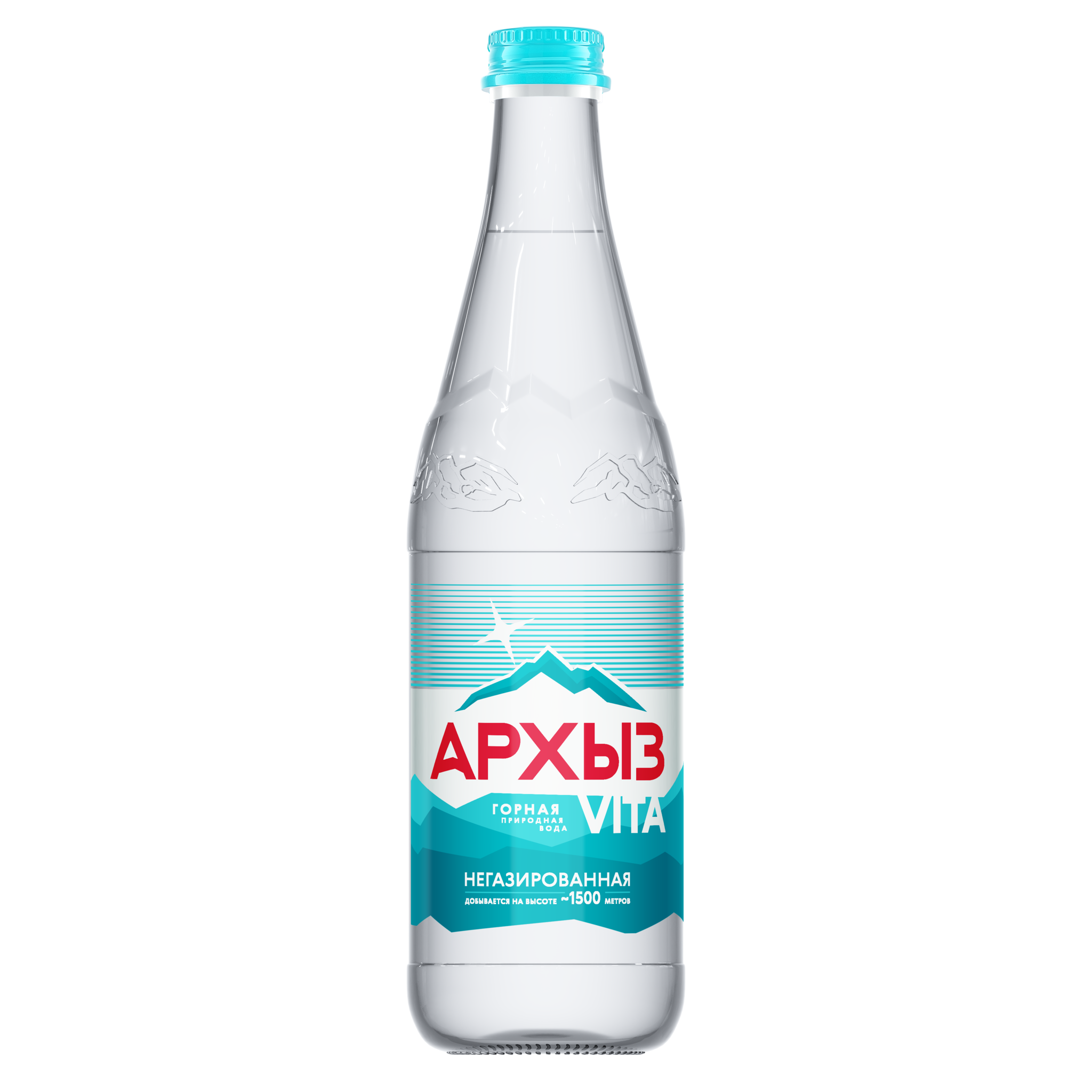 Архыз Vita 0,5 л НЕГАЗ стекло минеральная природная столовая купить в ...