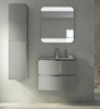 Cezares 54854 VAGUE База под раковину с двумя выдвижными ящиками  54854 Grigio lucido, 69x52x55