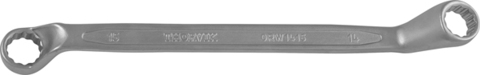 Thorvik ORW1011 Ключ гаечный накидной изогнутый 75°, 10x11 мм 52012