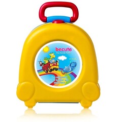 Портативный складной детский горшок-чемоданчик The Handy Potty, цвет желтый