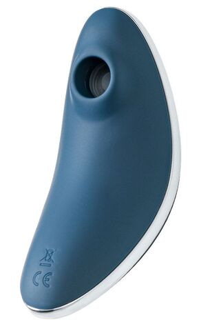 Синий вакуум-волновой вибростимулятор клитора Satisfyer Vulva Lover 1 - Satisfyer 4018591