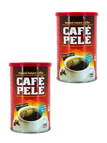 купить Кофе растворимый Cafe Pele, 200 г жестяная банка х 2 шт