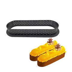 Перфорированная форма из термопластика "Эклер (овал)"