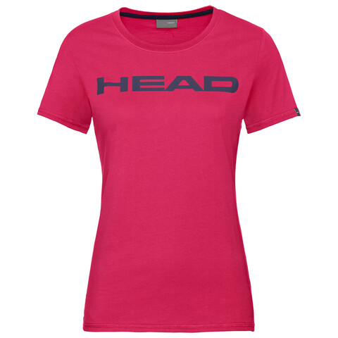 Женская теннисная футболка Head Lucy T-Shirt W - magenta/dark blue