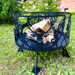 Костровая чаша Искры Костра Лесной олень