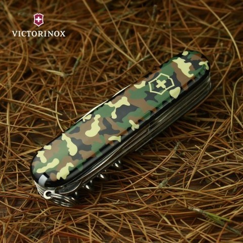Нож складной Victorinox Huntsman Camouflage, 91 mm (1.3713.94)