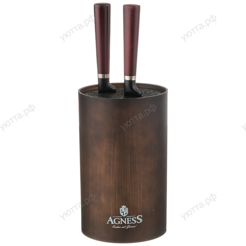 Подставка для ножей Agness универсальная, 11*18 см - Купить