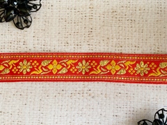 Тесьма жаккард с метанитом, ш. 2,3 см