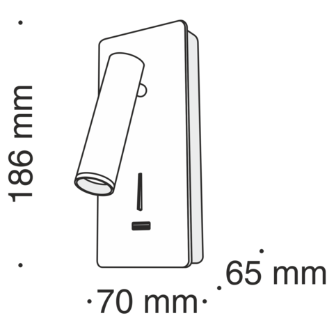 Бра Technical Mirax C041WL-L3B3K