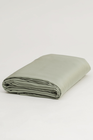 Простыня на резинке 200х200х40 German Grass Olive Brilliant зеленая