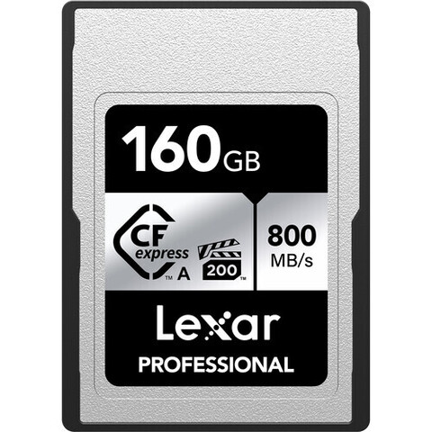 Карта памяти Lexar Pro CFexpress A 160GB SILVER 800 / 700