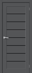 Межкомнатная дверь Браво-22 Black Shine Stormy Silk / Двери Браво