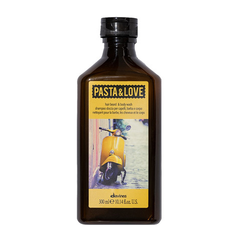 Davines Pasta & Love: Шампунь для ухода за волосами, бородой и телом (Hair Beard & Body Wash Shampoo)