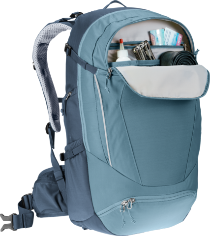 Картинка рюкзак велосипедный Deuter Trans Alpine 30 Atlantic-Ink - 11