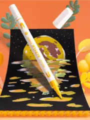 Акриловые маркеры Deli двусторонние