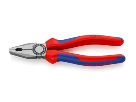 Плоскогубцы комбинированные KNIPEX KN-0302180, 180 мм