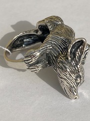 Фенек (кольцо из серебра)