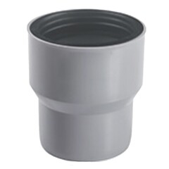 Переход с пластика (ПП) на чугун 110х124 с манжетой VALFEX