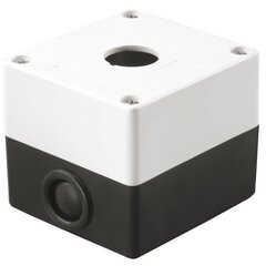Корпус кнопочного поста КП101 для кнопок управления 1 место белый BKP10-1-K01 IEK