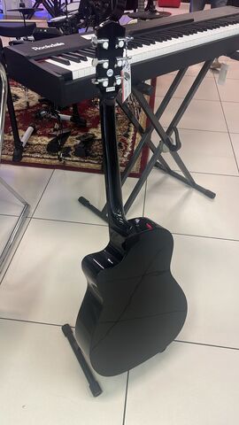 Fender CC-60SCE BLK WN электроакустическая гитара