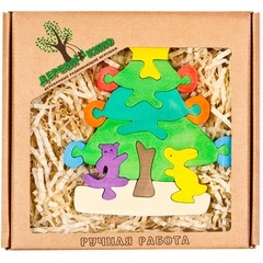 Развивающая игрушка"Снеговичок с метлой" 652