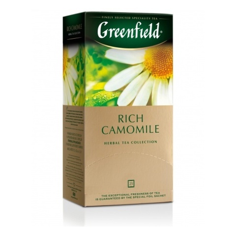 Чай травяной Greenfield Rich Camomile 25п