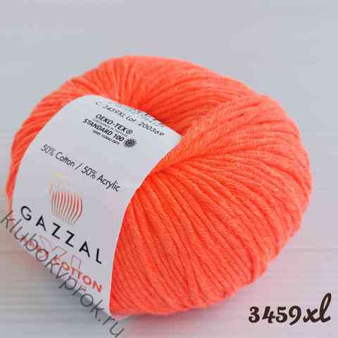 GAZZAL BABY COTTON XL 3459XL, Неоновый коралл